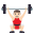 :person_lifting_weights_light_skin_tone: 🏋🏻