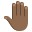 :raised_back_of_hand_medium-dark_skin_tone: 🤚🏾