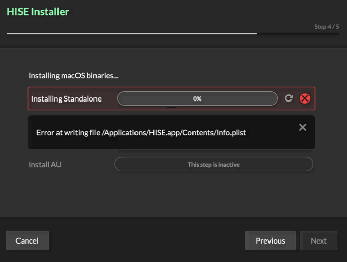 Screenshot hise installation standalone.png