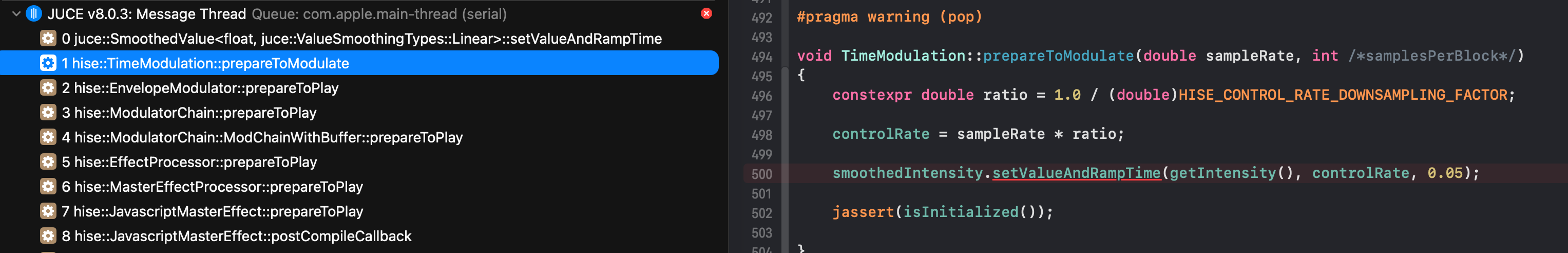 Runtime assertion of exported FX plugin | Forum